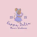 Kappa Delta Cute Mouse Illustration Mom's Weekend Shirt