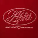 Alpha Phi Heart Illustration Philanthropy Tank