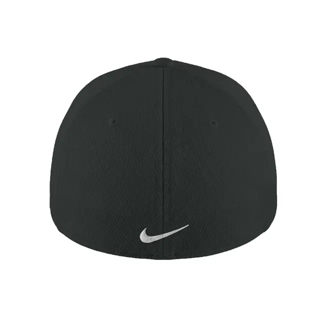Nike Nike Dri-Fit Stretch Mesh Sandwich Bill Cap Anthracite White Back
