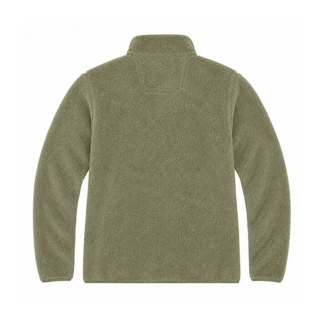 Carhartt Womens Loose Fit Fleece Pullover Dusty Olive Back