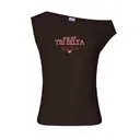 Delta Delta Delta Horseshoe with Bow Graphic Big Little Reveal Tank 2