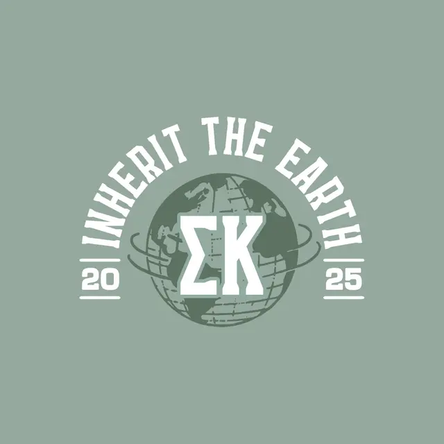 Sigma Kappa Earth Globe Philanthropy Sweater