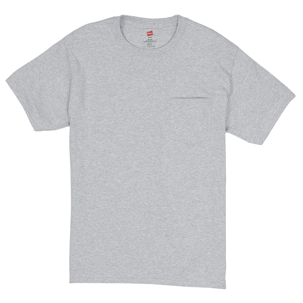 Hanes Men's Authentic-T Pocket T-Shirt | Fresh Prints