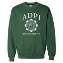 Alpha Delta Pi Citrus Seal Rush Crewneck 2