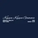Kappa Kappa Gamma Elegant Script Mental Health Matters Tank