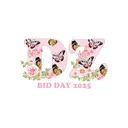Delta Zeta Butterfly Floral Bid Day Shirt