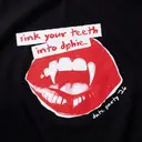 Delta Phi Epsilon Red Lip Graphic Date Party Tank