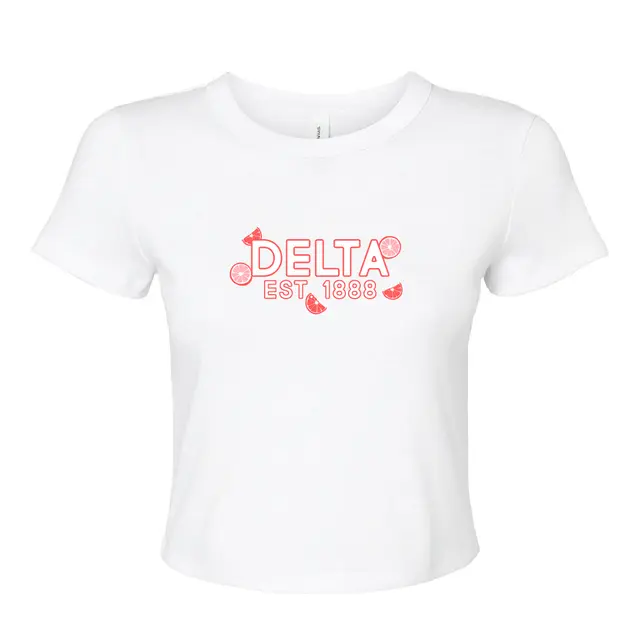Delta Delta Delta Citrus Slice PR Shirt 2
