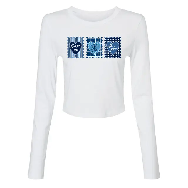 Kappa Delta Heart Pattern PR Shirt 2