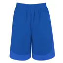 Shaka Wear Adult Mesh Shorts shbms Royal Front