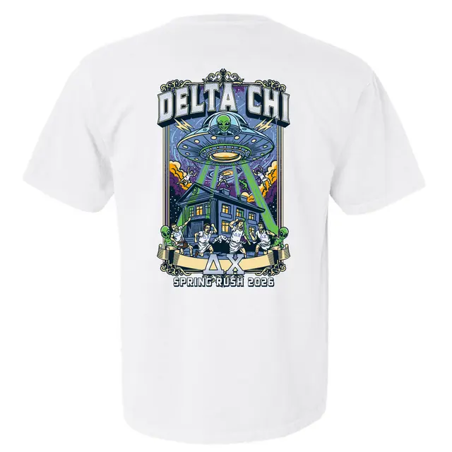 Delta Chi Alien Invasion Rush Shirt 2
