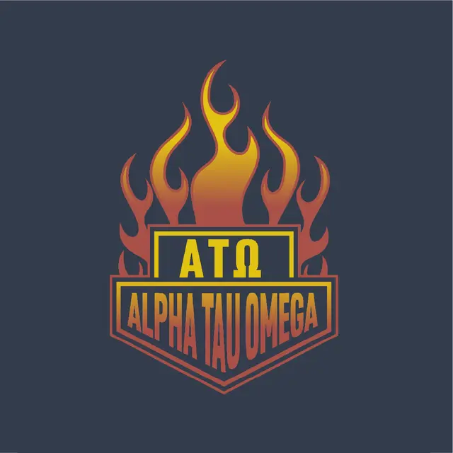 Alpha Tau Omega Bold Flames PR Shirt