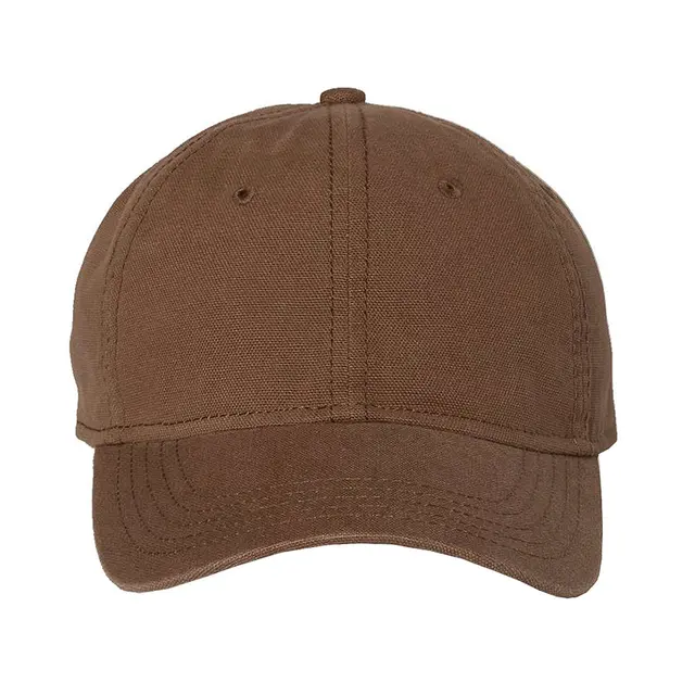 Dri Duck Highland Canvas Cap 3356 Field Khakhi Front