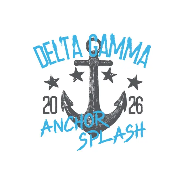 Delta Gamma Anchor and Stars Philanthropy Shirt
