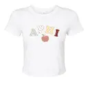 Alpha Phi Gingham Apple and Fruit Pattern PR Shirt-2