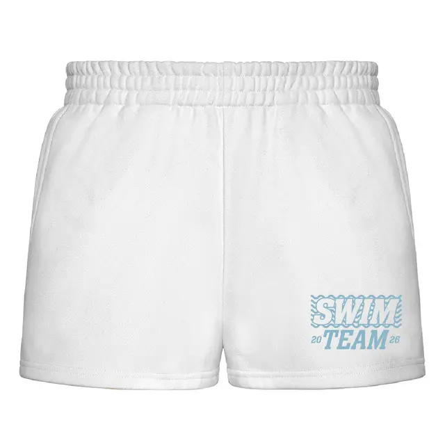 Swim Team Wavy Text PR Shorts 2