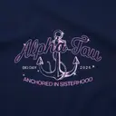 Alpha Sigma Tau Anchor Illustration Rush Tank