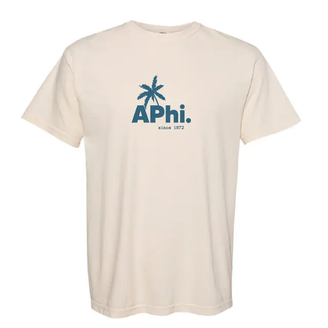 Alpha Phi Palm Tree PR Shirt 2