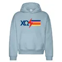 Chi Omega Bold Lightning with Stripes PR Hoodie 2