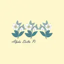 Alpha Delta Pi Blooming Floral PR Tank