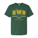 Engineers Without Borders Map Outline Block Lettering PR Shirt 2
