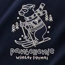 National Panhellenic Conference Skiing Bear Winter Formal Sweater