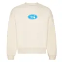Volleyball Club Oval Logo Illustration PR Crewneck 2