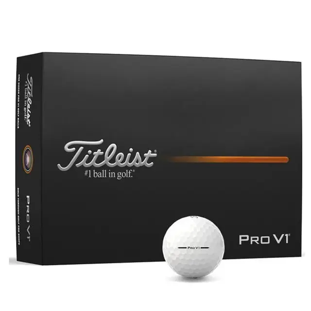 Titleist Pro V1® Golf Ball White Front