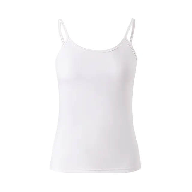 Fresh Prints FP121 Hailey Scoop Tank White mto Front