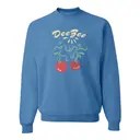 Delta Zeta Organic Script and Cranberries Big Little Reveal Crewneck 2