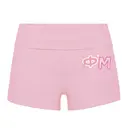 Phi Mu Playful Hearts Lettering Rush Shorts 2