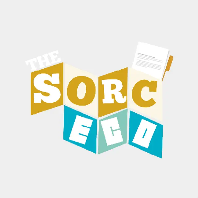 Student Organization Resource Center Color Block Lettering PR Sweater