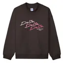 Delta Delta Delta Pink Lettering Mom's Day Crewneck 2