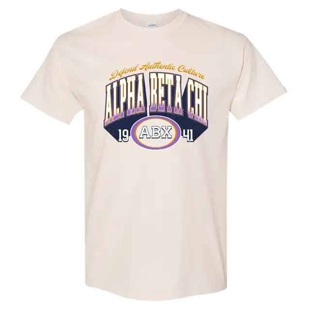 Alpha Beta Chi Bold Lettering PR Shirt 2