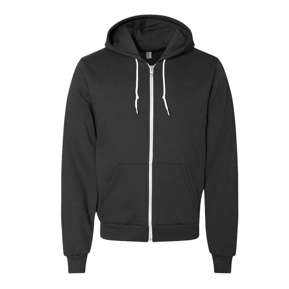 Los Angeles Apparel Flex Fleece Zip Up Hoodie | Fresh Prints