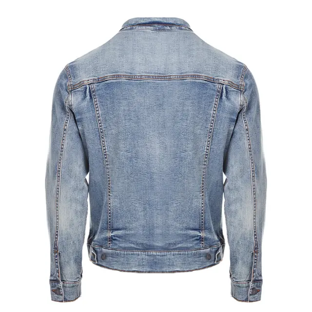 Threadfast Apparel Jean Jacket 370j Light Denim Back