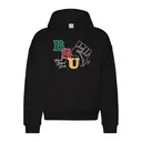 Black Student Union Bold Letters Fist Graphic PR Hoodie 2