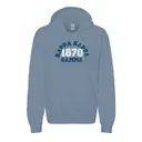 Kappa Kappa Gamma Distressed Text PR Hoodie 2