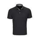 Customizable Vansport Pro Signature Polo 2460 Black Front