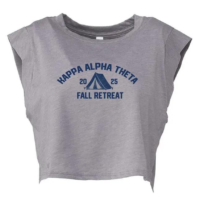 Kappa Alpha Theta Tent Graphic Fall Retreat Tank 2