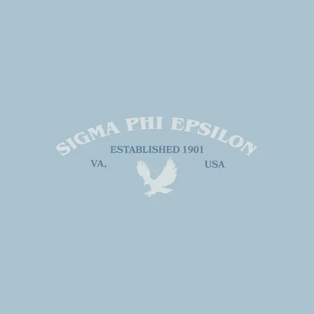 Sigma Phi Epsilon Eagle and Text PR Hoodie