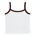 Customizable Fresh Prints Cali Camisole Top fp52 White Chocolate mto Back