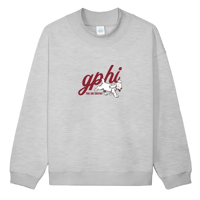 Gamma Phi Beta Playful Puppy PR Crewneck 2