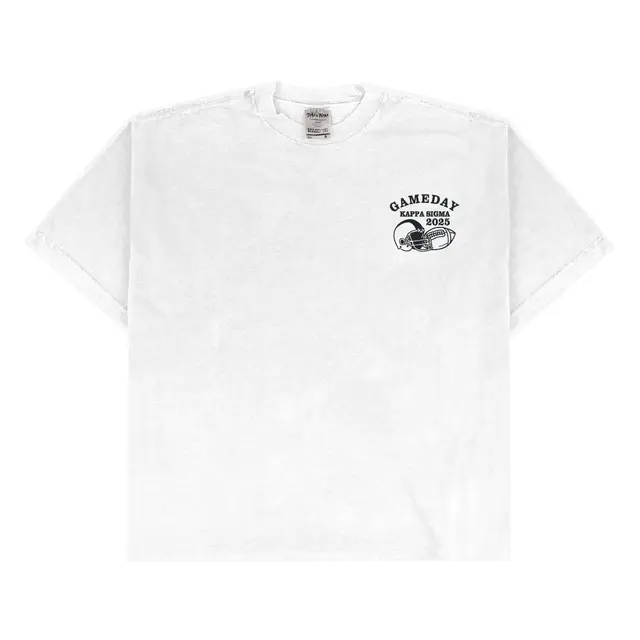 Kappa Sigma Helmet and Football Game Day Shirt 2