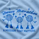 Dance Marathon Playful Globe Illustration PR Sweater