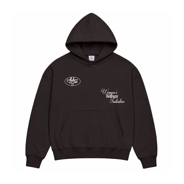 Alpha Sigma Tau Hand Drawn Lettering Philanthropy Hoodie 2