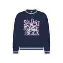 Sigma Delta Tau Action-Packed Football Homecoming Crewneck 2