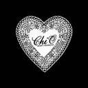 Chi Omega Lace Heart Mom's Weekend Crewneck