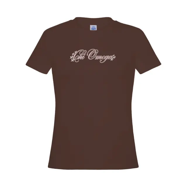 Chi Omega Starry Flourish PR Shirt 2