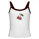 Alpha Omicron Pi Football Helmet Cherries Game Day Tank 2